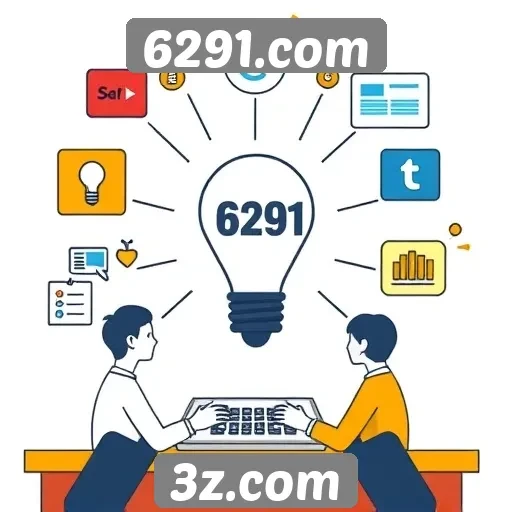 Estratégias de marketing do site 6291.com